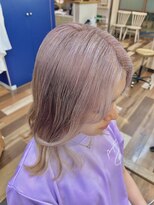 ニーナ 三軒茶屋(nina)&nbsp;ダブルカラーアッシュピンク