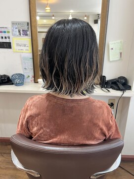 クラウドヘアー 東照宮店 プレイングカラー
