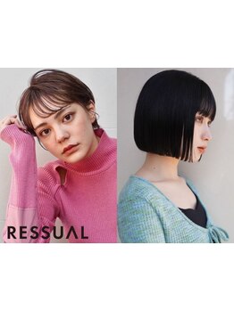 高い技術のスタイリストが集結☆骨格補正 ×小顔カットで美しいフォルムの艶ショート ・ボブに♪