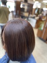 ビーワンヘアー 藤井寺 土師ノ里(B1hair) 顎したボブ