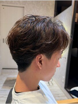 アテーサ 赤羽店(ATTESA) 刈り上げセンターパート/ニュアンスパーマ/赤羽/赤羽岩淵