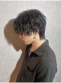 センターパート/ツイストスパイラル