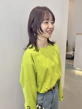 20代30代/平尾/レイヤーカット/カラー/顔周り/前髪