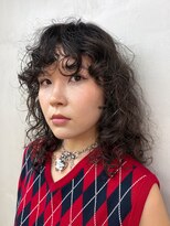 トオ(TOH)&nbsp;癖毛カット癖毛風パーマくるくるパーマハードパーマミディアム