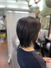 アンヌ キュビズムショートカット