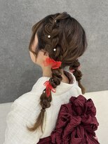 バサラ 大阪なんば店(VASARA) 大阪なんば/小紋ヘア/着物ヘア/卒業式ヘア/成人式ヘア