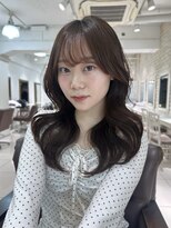 フォルテ 表参道店(FORTE)&nbsp;チョコレートカラー/透明感カラー/くびれ巻き/表参道