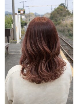 リアンドコー(Re&co) mai/チェリーレッド/ケアブリーチ/髪質改善