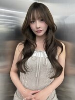 アイヴァン(AIVAN)&nbsp;韓国巻き/顔周りカット/ミルクティーベージュ　l