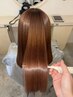 【極上の手触り髪質改善縮毛矯正♪】カット+髪ドラストレート10%オフ