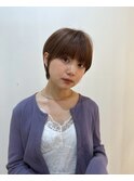 ショートボブ丸みショートくびれショート髪質改善トリートメント