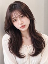 イロウ 天神大名店(IROW) 透明感カラー 顔周りカット 韓国ヘア くびれヘア レイヤーカット