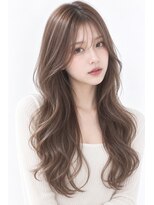 アース 都城川東店(HAIR & MAKE EARTH)&nbsp;モカミルクティー×柔らかロングウェーブ