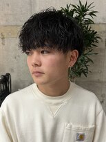 ニディ(Nide)&nbsp;ラウンドマッシュ/ツイストスパイラルパーマ/縦落ちパーマ