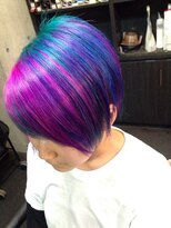 ゾーマ(ZOUMA) 涼し気カラー 寒色系MIX トリックヘアー