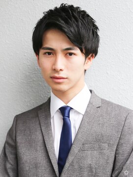 アフロート ディル(AFLOAT D'L) メンズ  髪型 ビジネス 30代 人気 ツーブロック 新郎