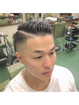 タケシズバーバー(BARBER) ハードパートスタイル！