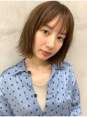 【mee.】ブチ 好感度UPナチュラル外ハネヘアスタイル  表参道
