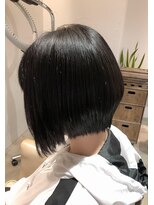 ヘアアンドメイク オプシス(Hair&Make OPSIS)&nbsp;コンパクトな前下がりショート