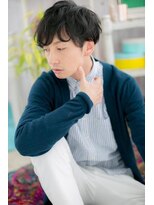 ミック ヘアアンドビューティー 大山店(miq  Hair&Beauty)&nbsp;デザイン性の高いランダムパーマくせ毛カットマッシュc1