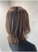 白髪ぼかしハイライト◎