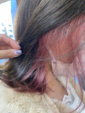 ビランチェ 池袋(bilancia) インナーカラー/インナーピンク/ベビーピンク【池袋/池袋東口】