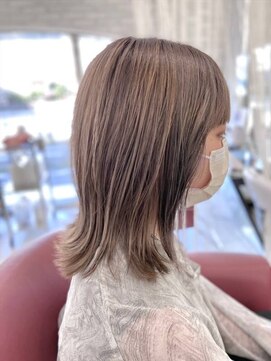 クオリス 上福岡店(QUALIS) 20代30代40代/小顔/外ハネ/大人かわいい/ハイライト/ブリーチ