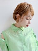 大人ショートボブ ミニボブ 切りっぱなし ショートバング K1014