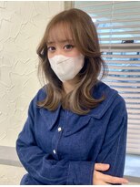 カラン(caran)&nbsp;クビレ巻き（インナーカラー）【@hair_mazda】