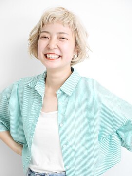 モーラ 浅香山店(MOLLA) ふんわりフレンチボブ