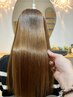 カット＋美髪矯正ストレート＋美髪専用TR【本気の髪質改善】