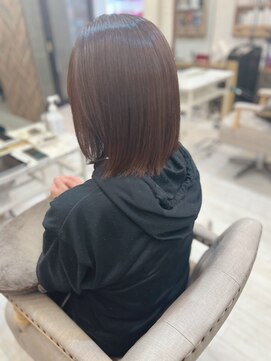 ヘアメイクゼロ 坂戸駅前店(hairmake zero) カット＋うる艶カラー＋極上oggiotto6STEPトリートメント