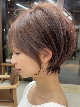 ラフ 新宿(Laff) 似合わせカット20代30代40代50代くびれショート丸みショートボブ