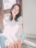 エーバイフー 江坂店(A BY WHO)&nbsp;A BY WHO江坂/くびれミディアム/透明感カラー