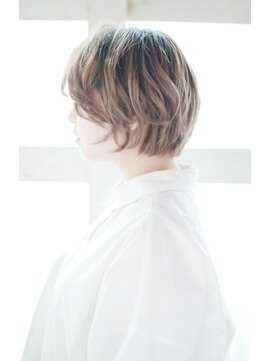 アウラ(Aula by marbles) 丸みショート/パーマ/ショートパーマ[横浜]