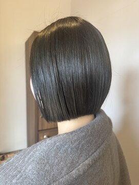 ラルートバイルレーヴ 大井川店(La route by Le reve) ミニボブ［大井川/焼津/髪質改善/縮毛矯正/メンズ］