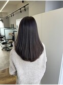 モノグレージュカラー【三國麗奈】