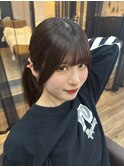 韓国風顔まわりカット