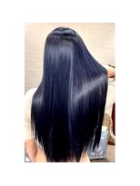 シェリー(cherie)&nbsp;ブルーブラック【池袋 シェリー ブリーチ エクステ 髪質改善】