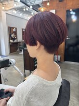 ヘアメイク デザート(HAIR MAKE DESART) 木村法子【クールショート×レッドカラー】