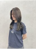 【qumu】レイヤー×オリーブベージュ