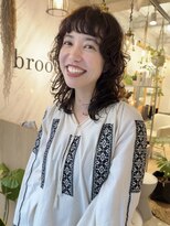 ワール(whirl.)&nbsp;マレットパーママレットトヘアウルフパーマ20代30代40代