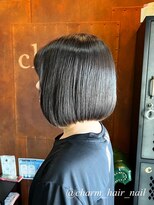 チャーム(charm)&nbsp;丸み前下がりボブ