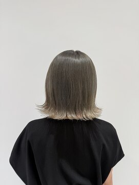 エアー 横浜(AIR) 【湯田】オリーブグレージュボブ