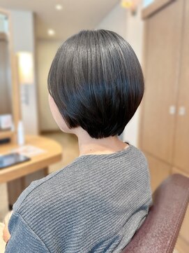 ユウヘアー 石川橋店(U Hair) 簡単にまとまるショートボブ