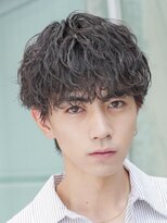 フィフス(fifth) 原宿波巻きスパイラルパーマメンズカットラウンドマッシュ30代