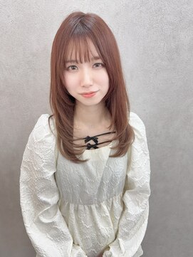 リシェル(RICHEL) ロングレイヤー　小顔ヘア　前髪カット