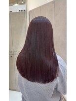 ラ ポルト ドゥ サワ(La Porte de SAWA)&nbsp;長野市美容室/髪質改善◎艶感チェリーピンク