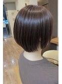 艶々なグラデーションボブ