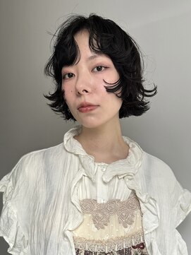 シアター(CIARTOR) ミニボブ×外はねパーマ